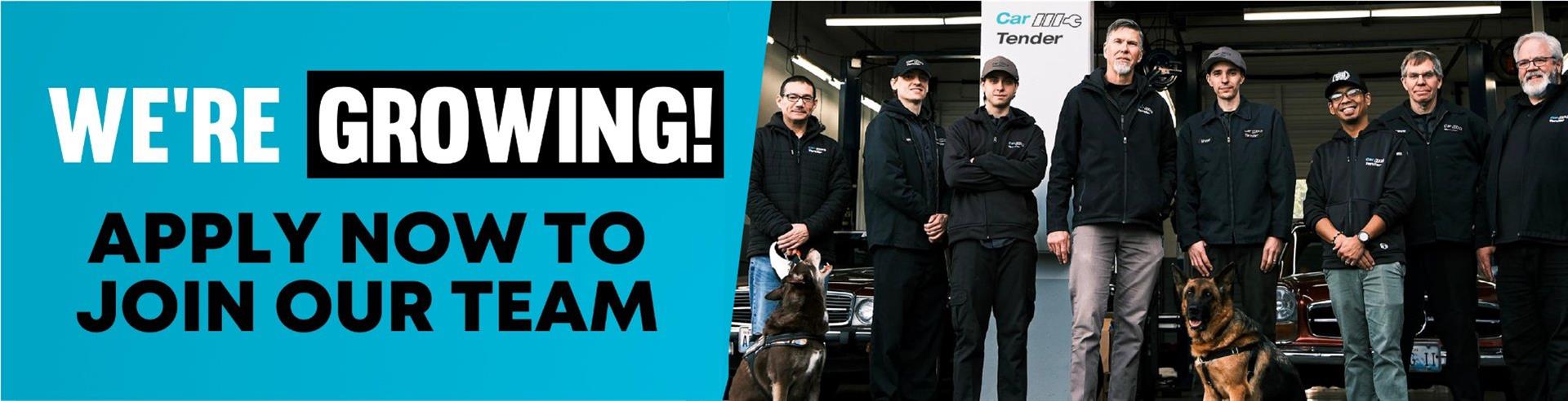 Join Our Team - Car Tender
